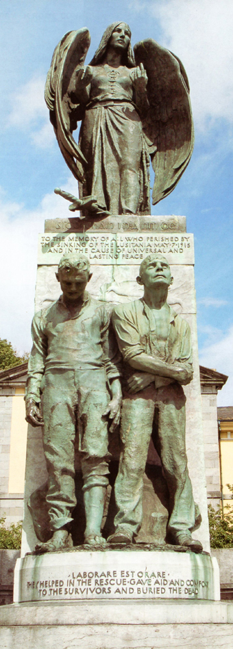 Lusitania Peace Memorial, Cobh 01 - Representative View